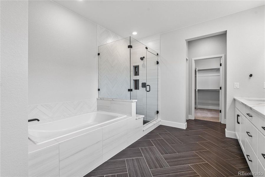 Furnished interior view inside a new home in Stargaze at Solstice, Littleton (Image 34). Furnished interior view inside a new home in Stargaze at Solstice, Littleton (Image 34).