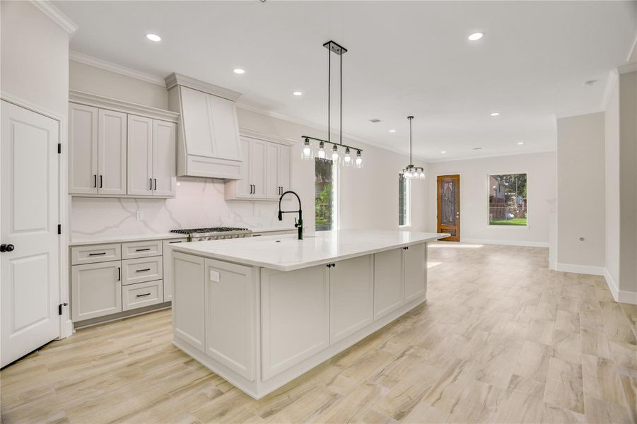 Furnished interior view inside a new home in , Houston (Image 12).