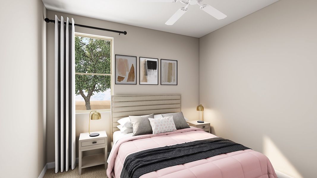 Furnished interior view inside a new home in Waterston Central, Gilbert (Image 13).