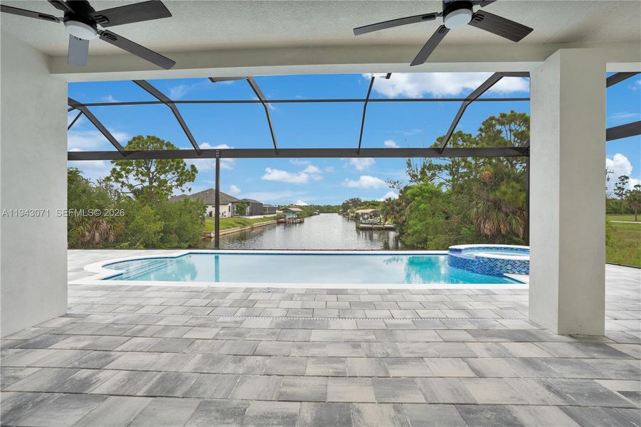 Exterior details and patio area of a home in , Cape Coral (Image 4).