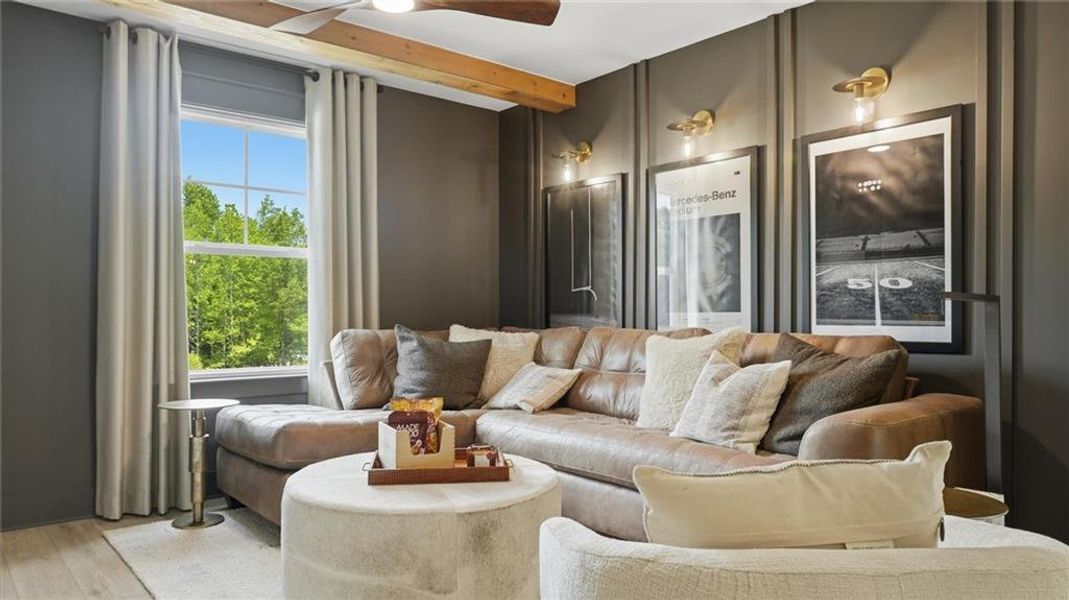 Furnished interior view inside a new home in Brighton, Locust Grove (Image 31).