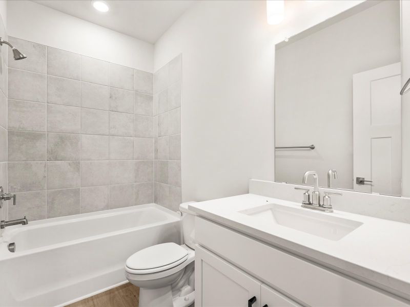 Furnished interior view inside a new home in Cedar Shoals - Signature Collection, Piedmont (Image 9).