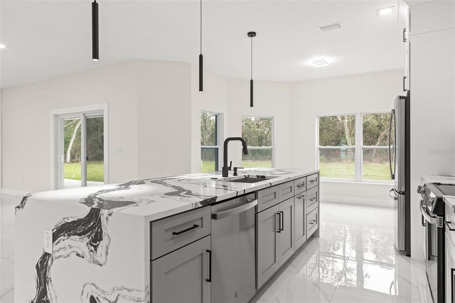 Furnished interior view inside a new home in , Weeki Wachee (Image 4).