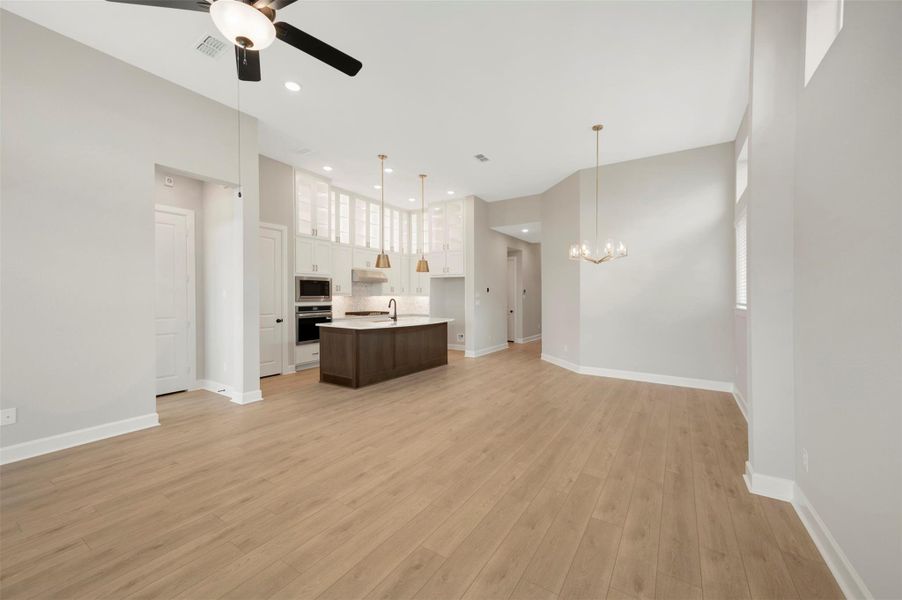 Spacious, unfurnished interior of a new home in Harvest Green - Reserve Collection, Richmond (Image 23).