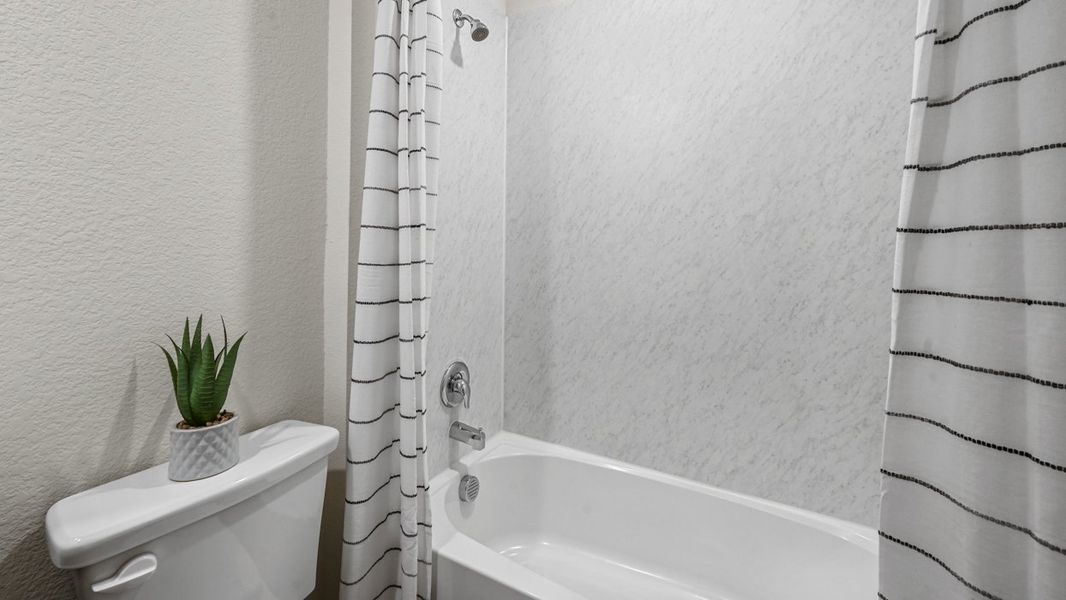 Furnished interior view inside a new home in Stonewyck Farms, Ennis (Image 10).