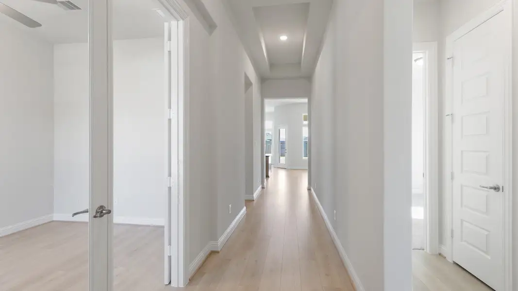 Representative furnished interior of a home built from the Tulane by DRB Homes in Brookewater, Rosenberg (Image 4).