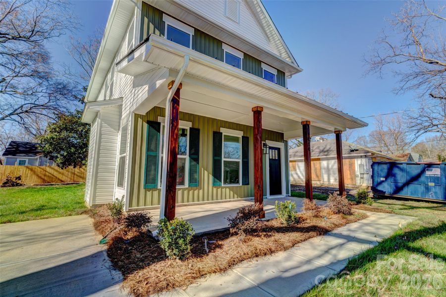 Exterior details and patio area of a home in , Shelby (Image 18).