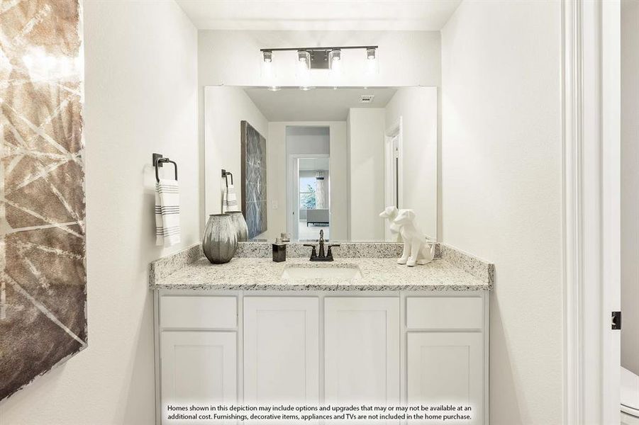 Furnished interior view inside a new home in Willow Wood, McKinney (Image 4).