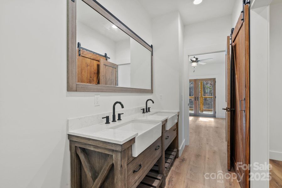 Furnished interior view inside a new home in , Cullowhee (Image 8).