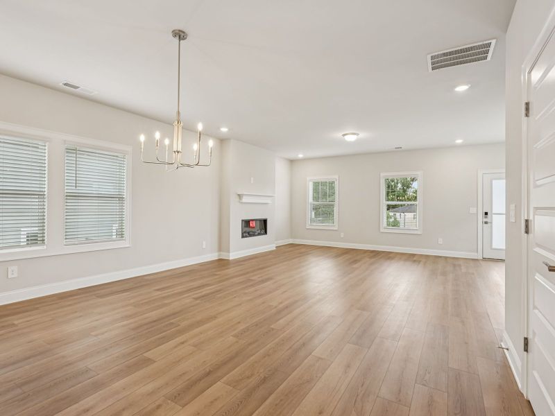Spacious, unfurnished interior of a new home in Martin Springs - Cottage Series, Lawrenceville (Image 11). Spacious, unfurnished interior of a new home in Martin Springs - Cottage Series, Lawrenceville (Image 11).