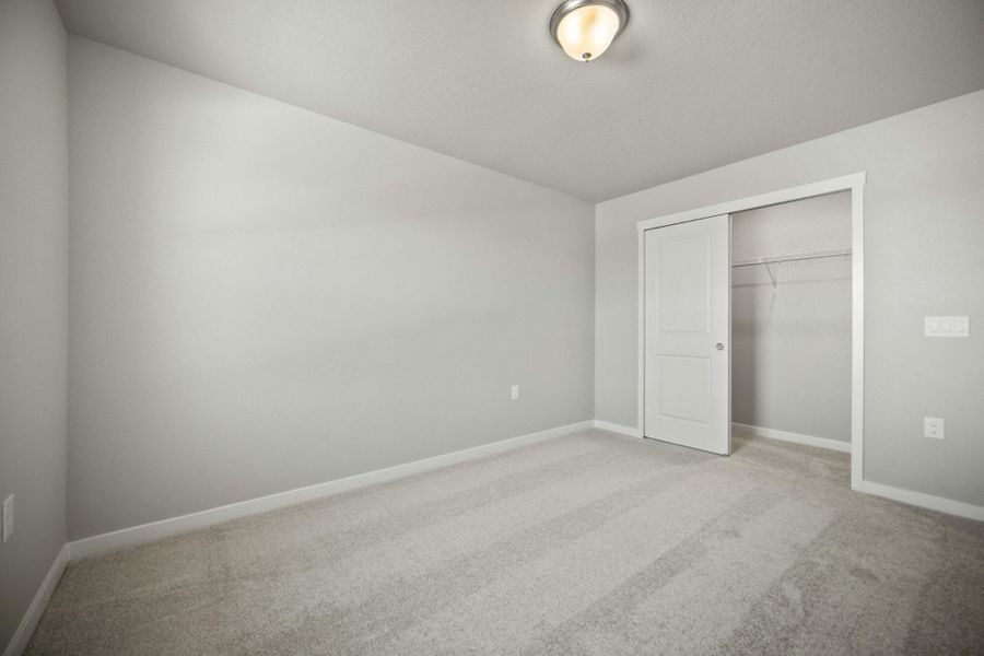 Representative unfurnished interior of a home built from the Cheyenne by View Homes in Aspen Meadows – Townhomes, Colorado Springs (Image 23). Representative unfurnished interior of a home built from the Cheyenne by View Homes in Aspen Meadows – Townhomes, Colorado Springs (Image 23).