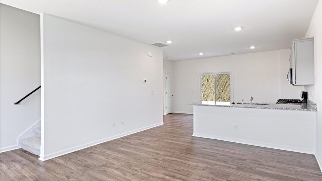 Representative unfurnished interior of a home built from the Glendale by D.R. Horton in Mary's Pointe, Clinton (Image 14).