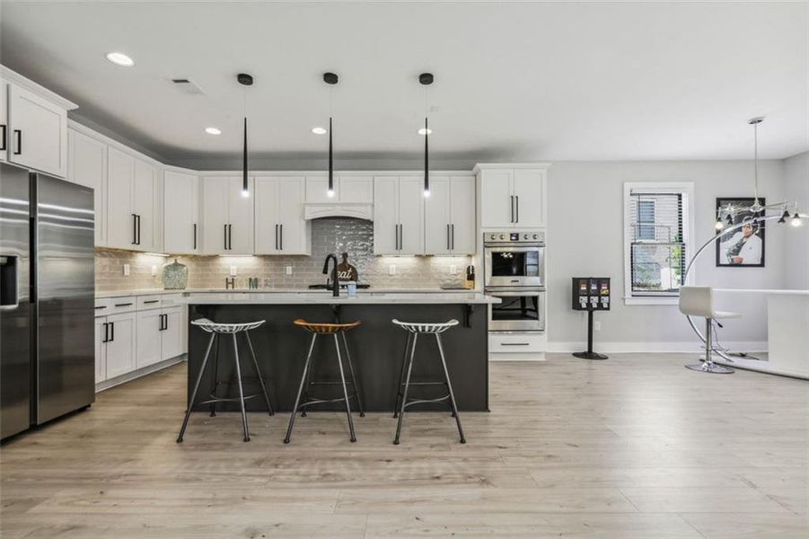 Furnished interior view inside a new home in , Atlanta (Image 23). Furnished interior view inside a new home in , Atlanta (Image 23).