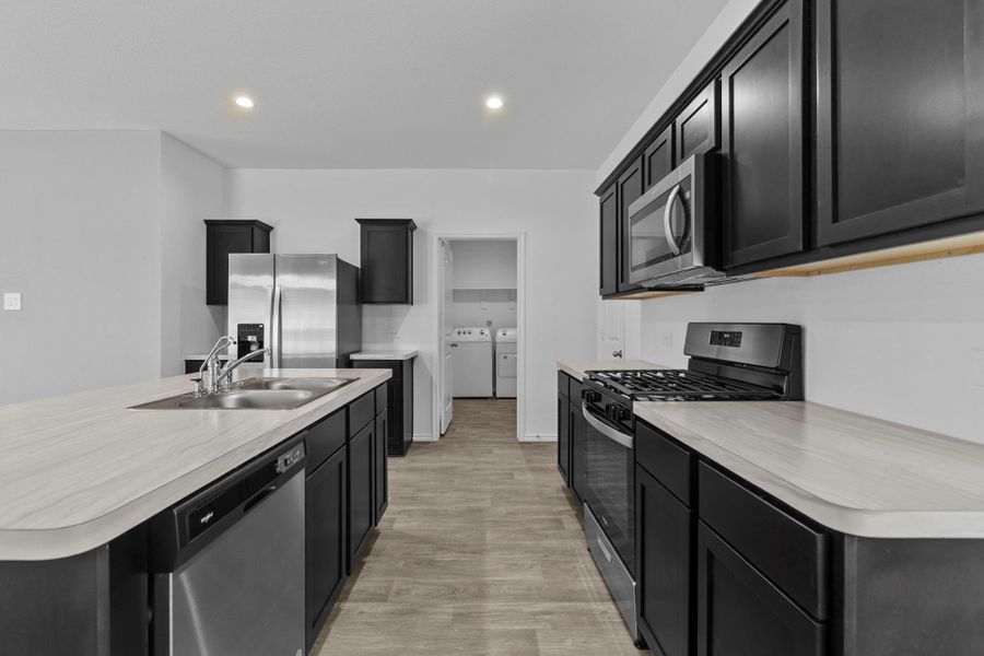 Furnished interior view inside a new home in Presswoods, Splendora (Image 12).