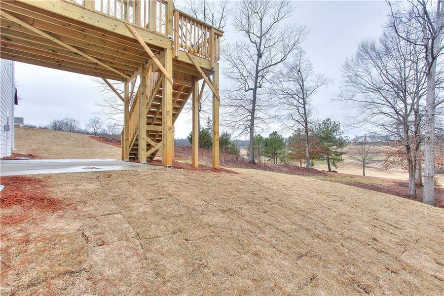 In-progress construction of a new home in , Homer, GA (Image 43).