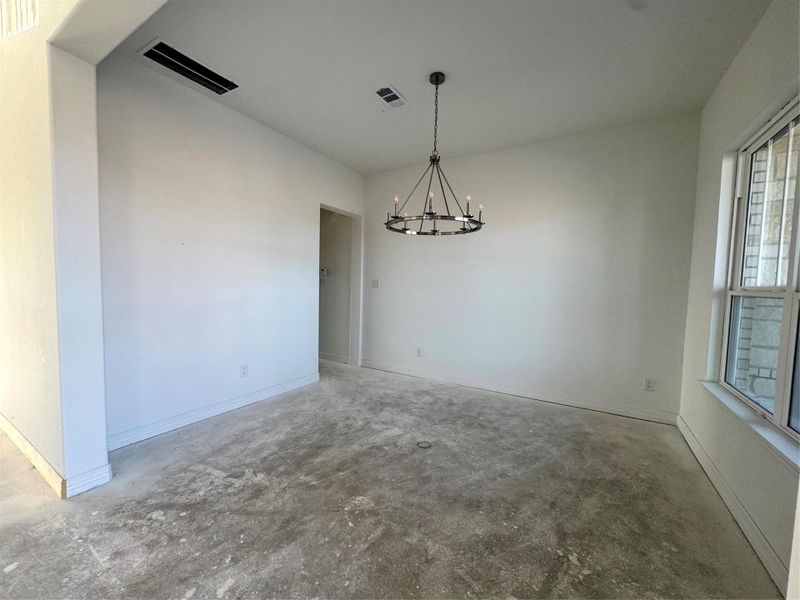 Actual progress of your home.