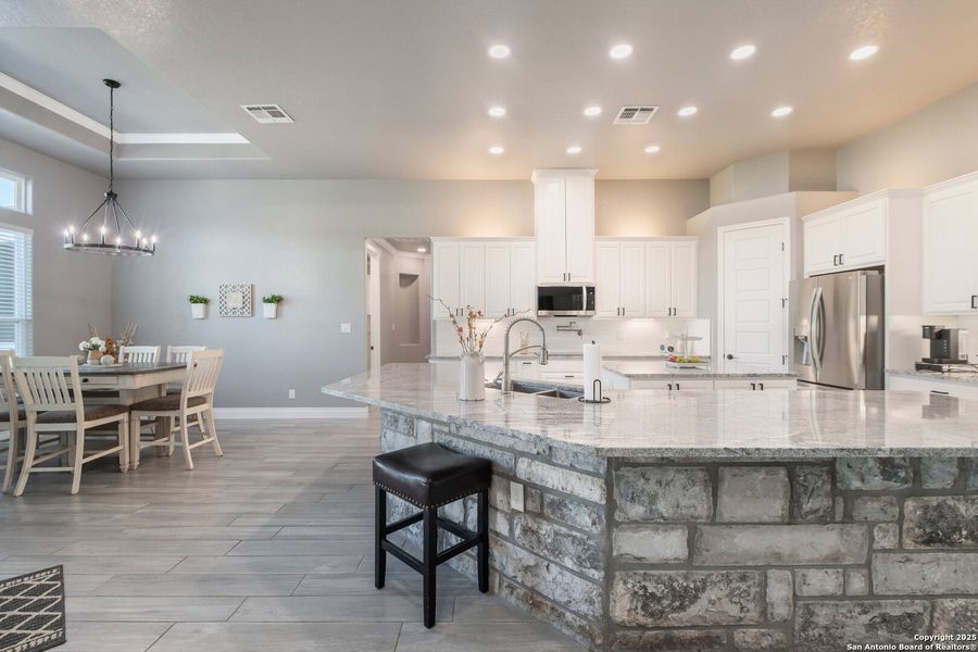 Furnished interior view inside a new home in , La Vernia (Image 6). Furnished interior view inside a new home in , La Vernia (Image 6).