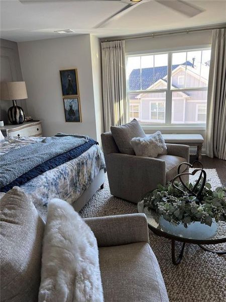 Furnished interior view inside a new home in , Cumming (Image 12).
