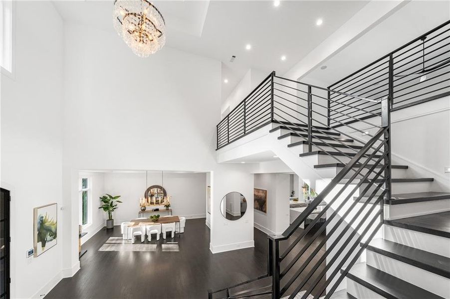 Furnished interior view inside a new home in , Sandy Springs (Image 5).