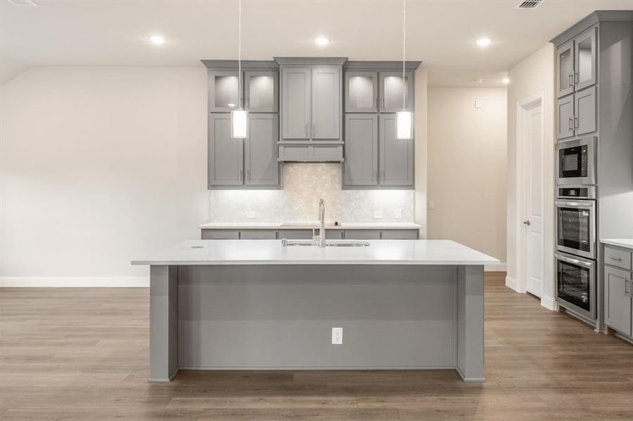 Furnished interior view inside a new home in Ridgepoint, Midlothian (Image 7).