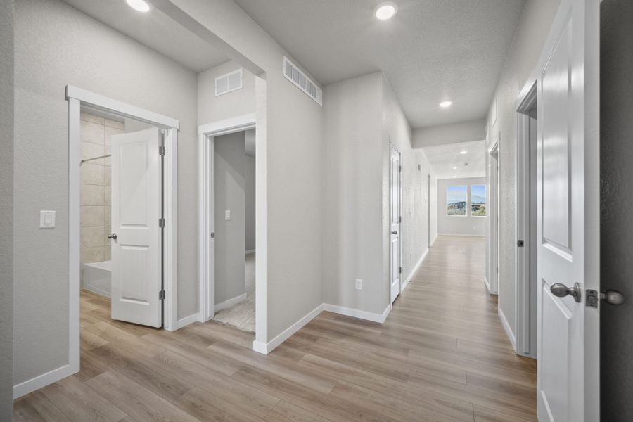 Representative unfurnished interior of a home built from the Lilac by View Homes in Aspen Ranch, Fountain (Image 22).