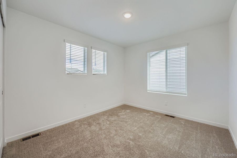 Spacious, unfurnished interior of a new home in Copper Chase: The Celestial Collection, Colorado Springs (Image 11). Spacious, unfurnished interior of a new home in Copper Chase: The Celestial Collection, Colorado Springs (Image 11).