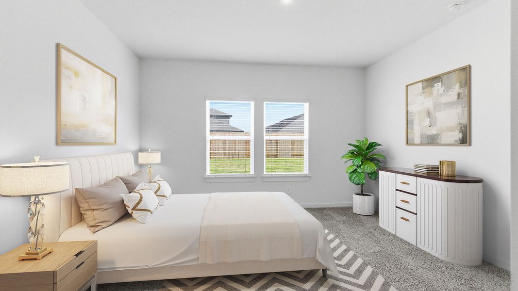 Furnished interior view inside a new home in Sorrento, Richmond (Image 10).