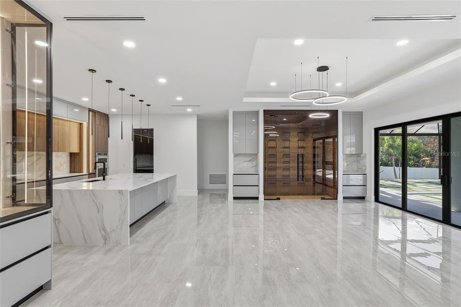 Furnished interior view inside a new home in , Tampa (Image 11).