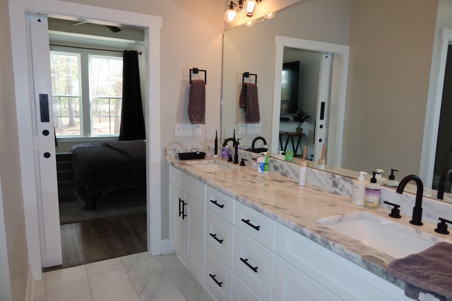 Furnished interior view inside a new home in , Santee (Image 14).