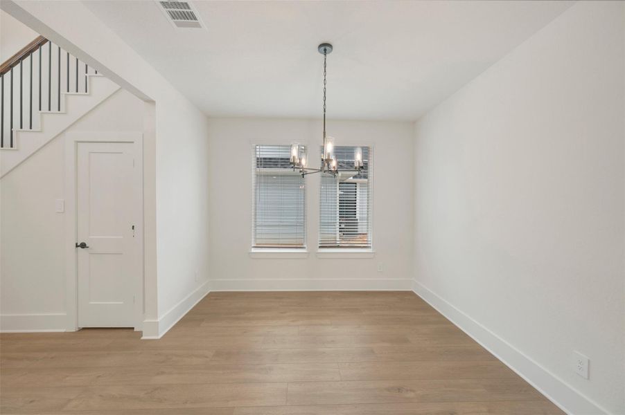 Spacious, unfurnished interior of a new home in The Oaks on 6th Street, Magnolia (Image 20).