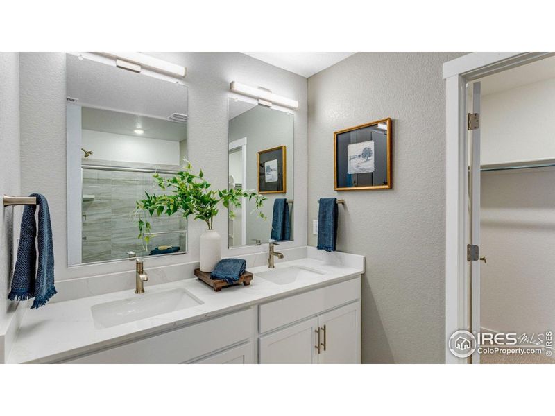 Furnished interior view inside a new home in Prairie Song, Windsor (Image 29).