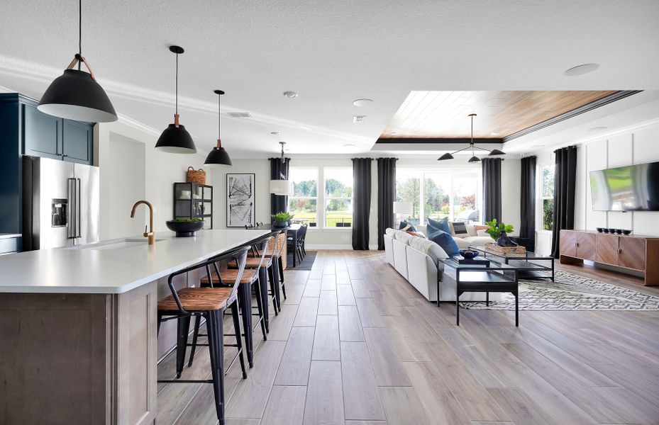 Representative furnished interior of a home built from the Renown by Del Webb in Del Webb Saint Johns, St. Johns (Image 35).