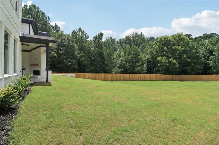 Exterior details and patio area of a home in , Dacula (Image 28).