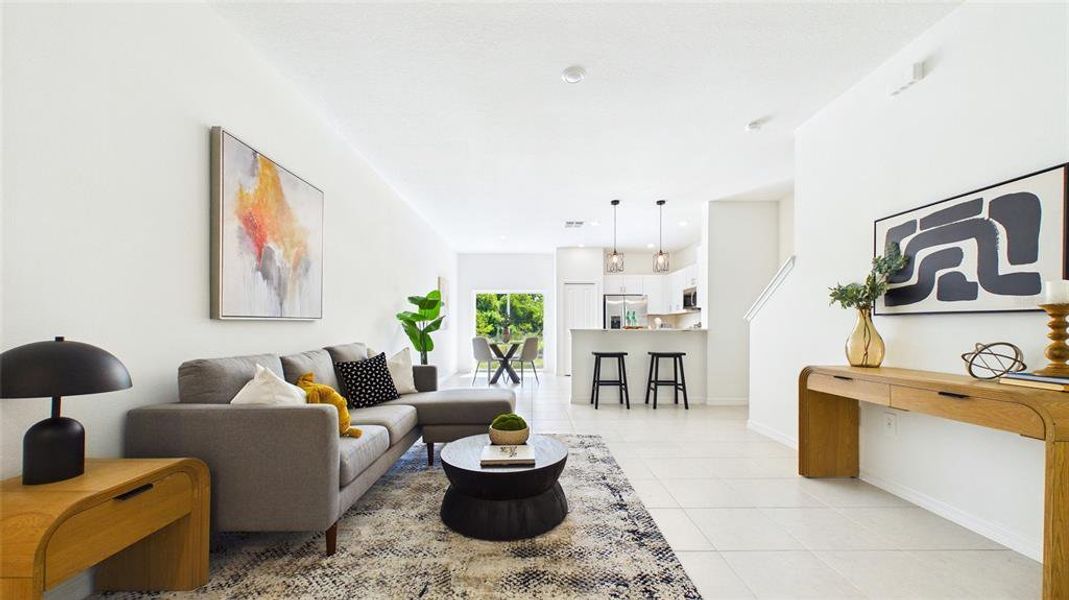 Furnished interior view inside a new home in , Ruskin (Image 34).