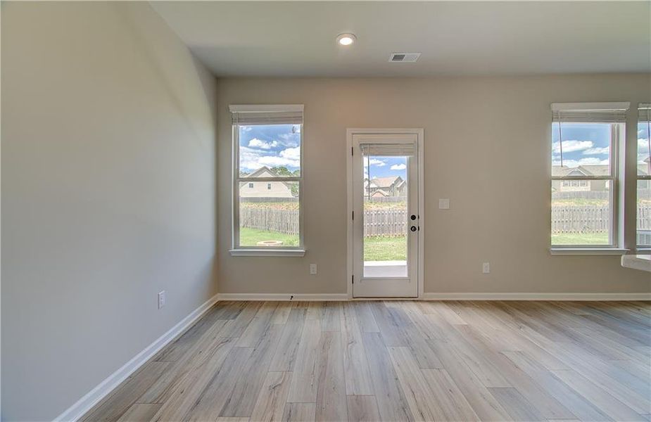 Spacious, unfurnished interior of a new home in Towne Center, Hampton (Image 11). Spacious, unfurnished interior of a new home in Towne Center, Hampton (Image 11).
