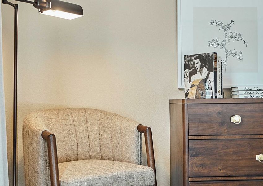 Representative furnished interior of a home built from the Palmer by LGI Homes in Neuse Ridge, Clayton (Image 4).