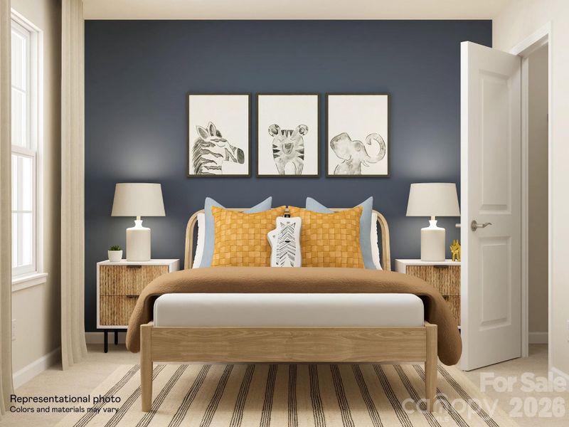 Furnished interior view inside a new home in Cannon Village, York (Image 14).