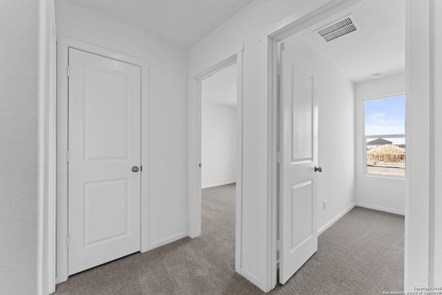 Spacious, unfurnished interior of a new home in Voss Farms: Watermill Collection, New Braunfels (Image 24).