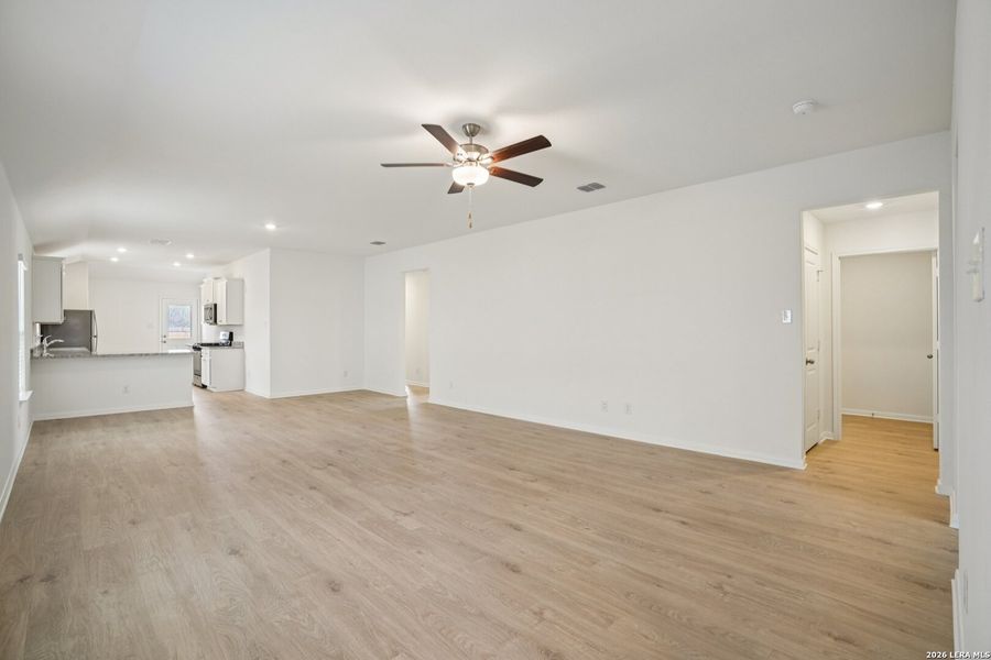 Spacious, unfurnished interior of a new home in Preserve at Medina, Von Ormy (Image 15). Spacious, unfurnished interior of a new home in Preserve at Medina, Von Ormy (Image 15).