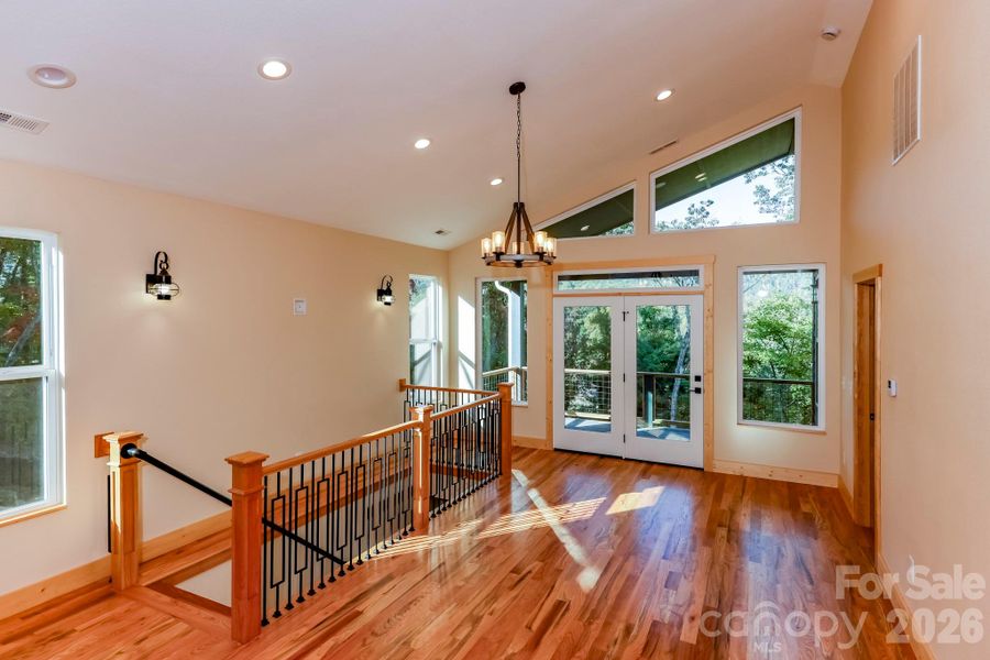 Spacious, unfurnished interior of a new home in , Lake Lure (Image 31).