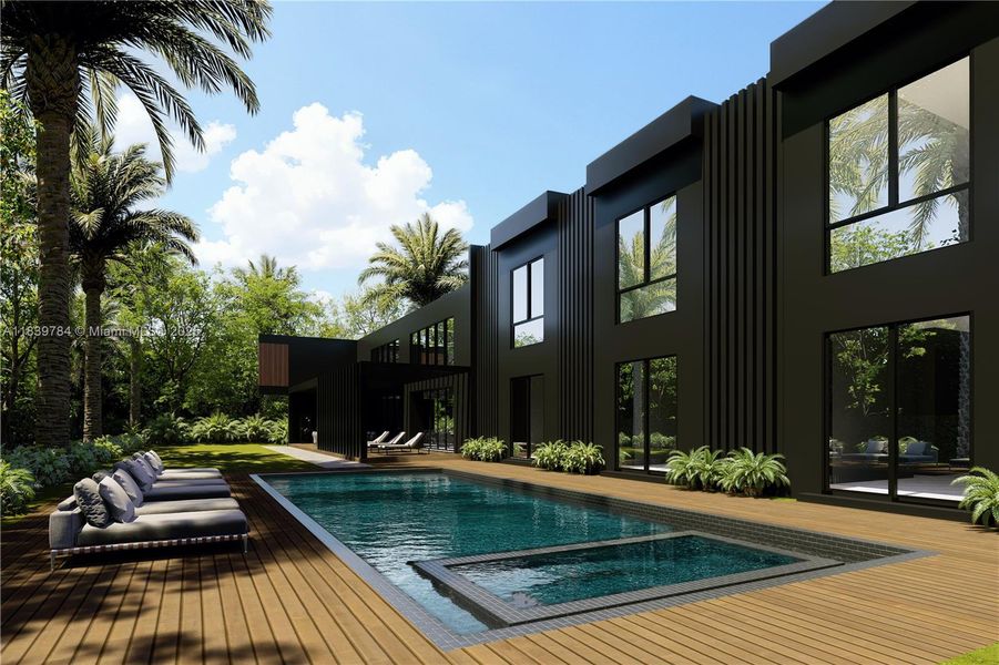 Exterior details and patio area of a home in , Pinecrest (Image 23).