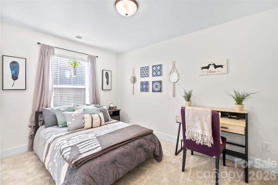 Furnished interior view inside a new home in Villas at Prestwick, Mooresville (Image 29).