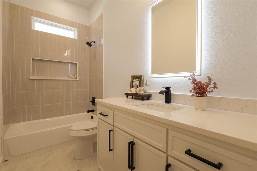 Furnished interior view inside a new home in , Fort Worth (Image 6). Furnished interior view inside a new home in , Fort Worth (Image 6).