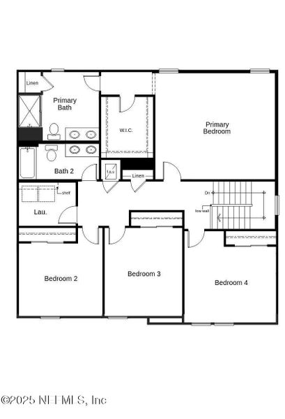 2D floor plan layout of this home in Copper Ridge, Jacksonville, FL (Image 4). 2D floor plan layout of this home in Copper Ridge, Jacksonville, FL (Image 4).