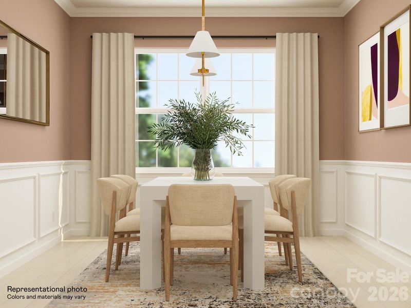 Furnished interior view inside a new home in Roselyn, Lancaster (Image 8).