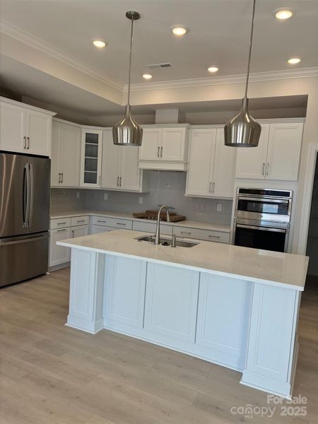 Furnished interior view inside a new home in The Courtyards at Hodges Farm, Charlotte (Image 5). Furnished interior view inside a new home in The Courtyards at Hodges Farm, Charlotte (Image 5).