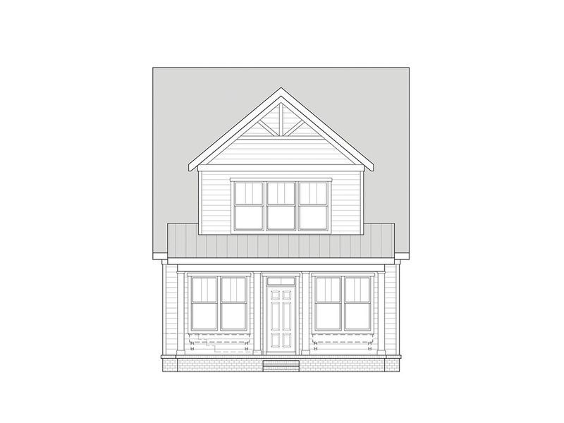 Front exterior of a new home in Carothers Farms, Nolensville, TN, highlighting curb appeal (Image 1). Front exterior of a new home in Carothers Farms, Nolensville, TN, highlighting curb appeal (Image 1).