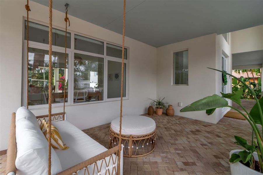 Furnished interior view inside a new home in , Sarasota (Image 18).