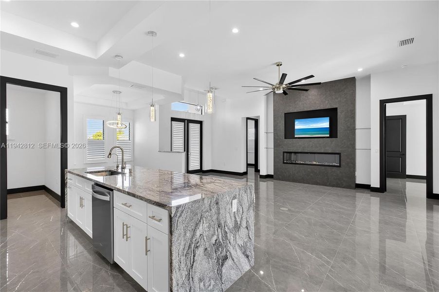 Furnished interior view inside a new home in , Cape Coral (Image 32). Furnished interior view inside a new home in , Cape Coral (Image 32).