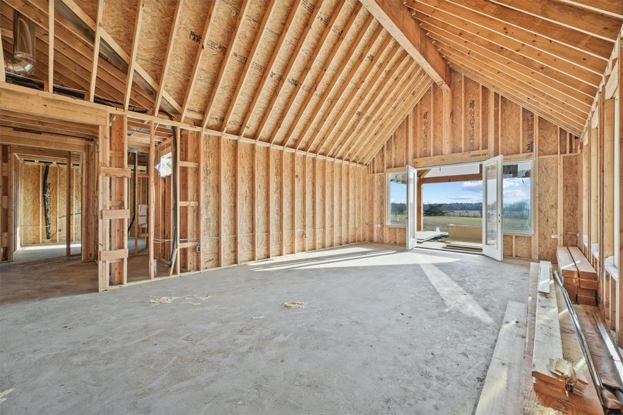 With an 18 ft. ceiling height and a massive cedar wrapped beam, this living space is going to be a show stopper. The peaceful rolling terrain is tranquil and serene giving you the perfect view to relax and unwind. With an 18 ft. ceiling height and a massive cedar wrapped beam, this living space is going to be a show stopper. The peaceful rolling terrain is tranquil and serene giving you the perfect view to relax and unwind.